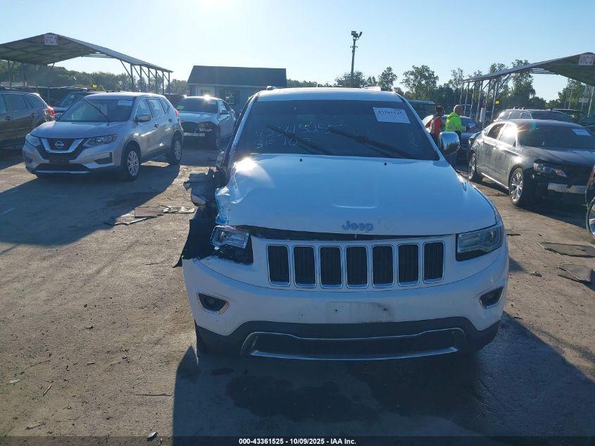 2015 Jeep Grand Cherokee Limited VIN: 1C4RJFBG0FC205620 Lot: 43361525