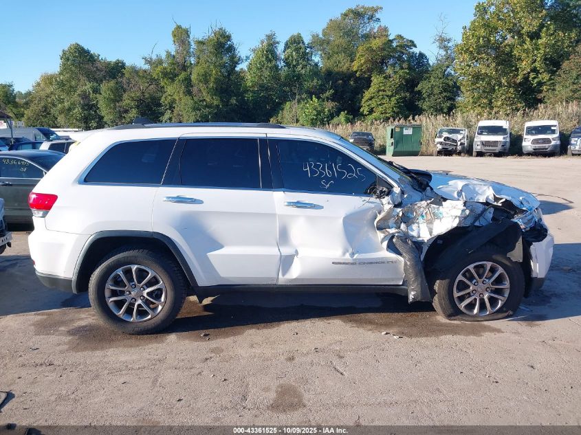2015 Jeep Grand Cherokee Limited VIN: 1C4RJFBG0FC205620 Lot: 43361525
