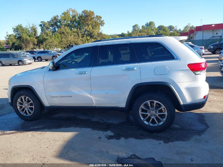 2015 Jeep Grand Cherokee Limited VIN: 1C4RJFBG0FC205620 Lot: 43361525