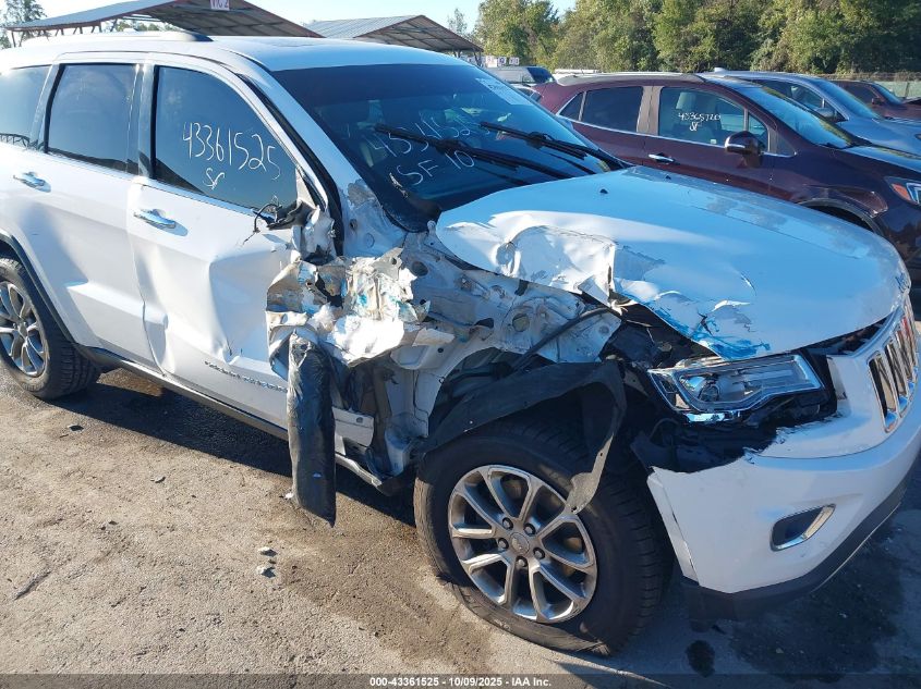 2015 Jeep Grand Cherokee Limited VIN: 1C4RJFBG0FC205620 Lot: 43361525