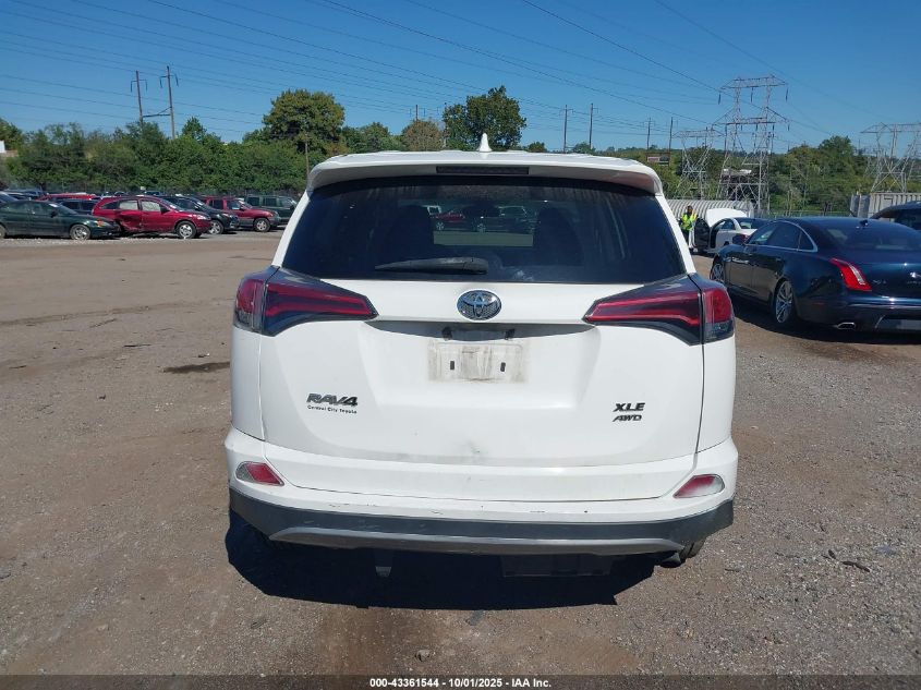 2018 Toyota Rav4 Xle VIN: 2T3RFREV7JW802928 Lot: 43361544