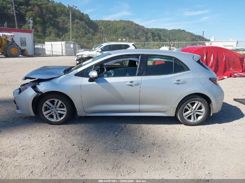 2022 Toyota Corolla Se VIN: JTNB4MBE8N3178334 Lot: 43361551