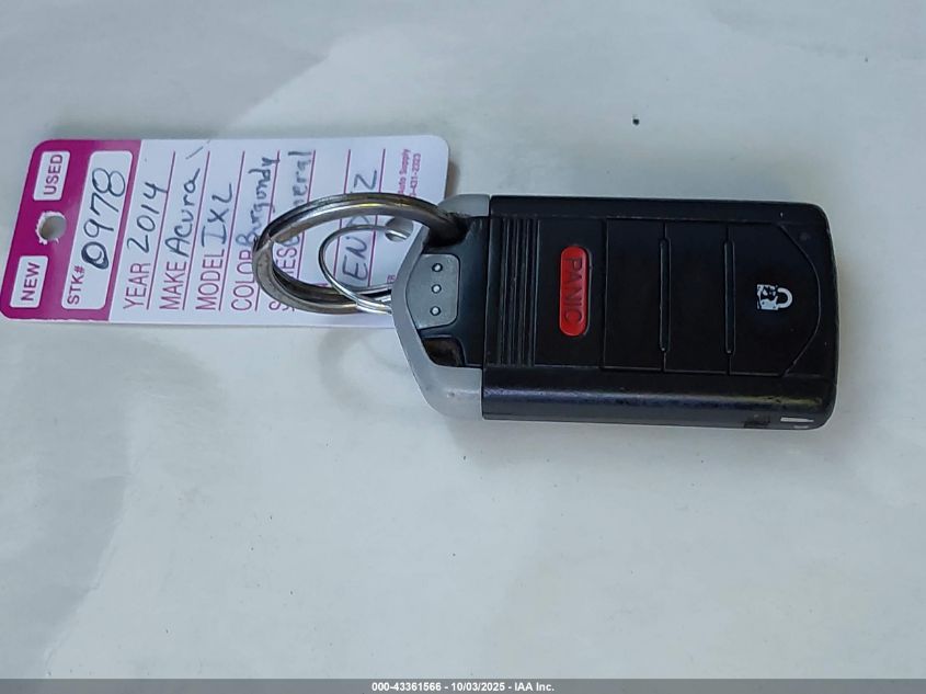 2014 Acura Ilx 2.0L VIN: 19VDE1F58EE003392 Lot: 43361566