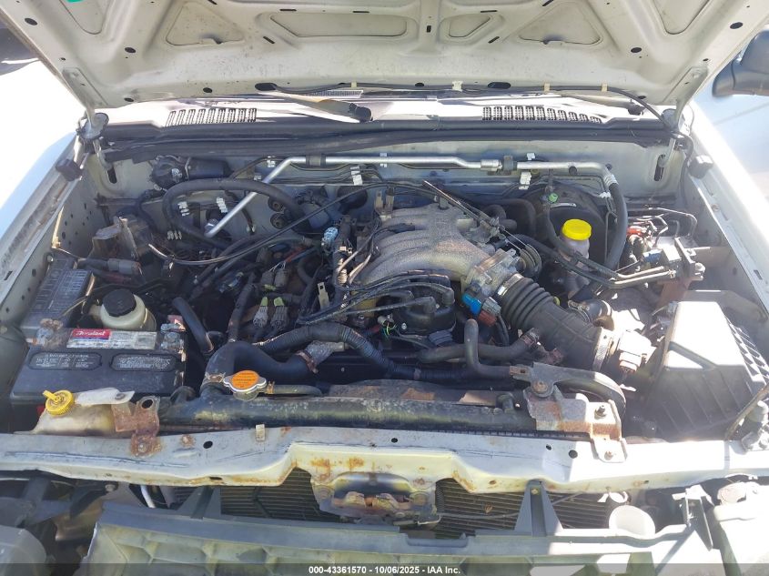 2002 Nissan Xterra Xe VIN: 5N1ED28Y12C545220 Lot: 43361570