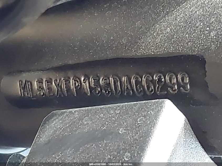 2025 Kawasaki Ex650 P VIN: ML5EXEP15SDAG6299 Lot: 43361586