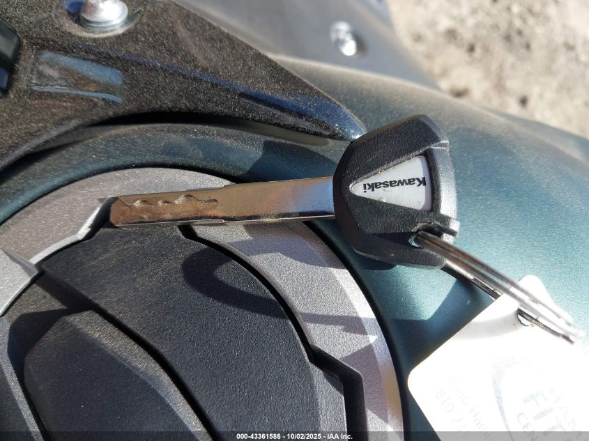 2025 Kawasaki Ex650 P VIN: ML5EXEP15SDAG6299 Lot: 43361586