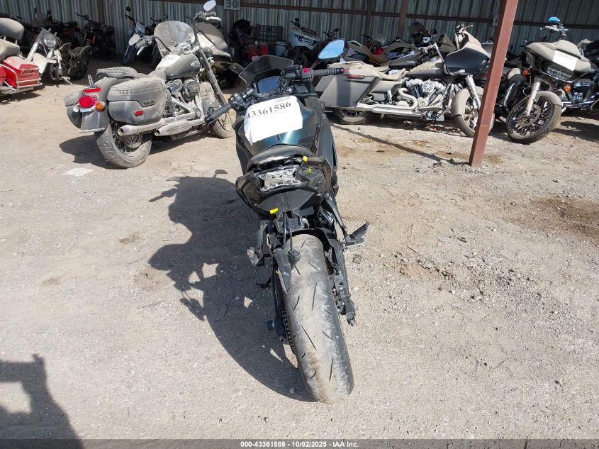 2025 Kawasaki Ex650 P VIN: ML5EXEP15SDAG6299 Lot: 43361586