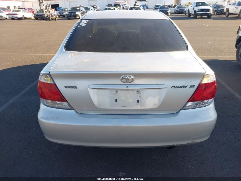 2005 Toyota Camry Se VIN: 4T1BE32KX5U569590 Lot: 43361608