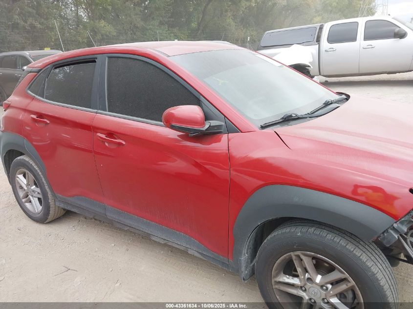 2021 Hyundai Kona Se VIN: KM8K12AA7MU687321 Lot: 43361634