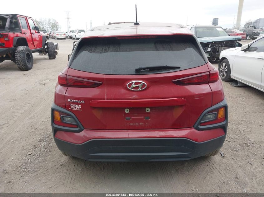 2021 Hyundai Kona Se VIN: KM8K12AA7MU687321 Lot: 43361634