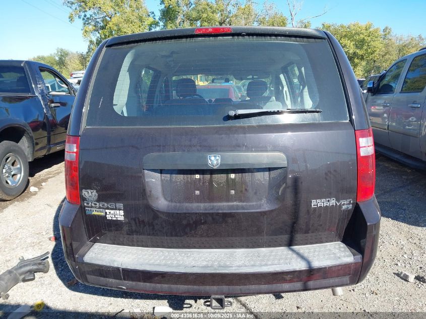 2010 Dodge Grand Caravan Se VIN: 2D4RN4DE8AR390362 Lot: 43361636