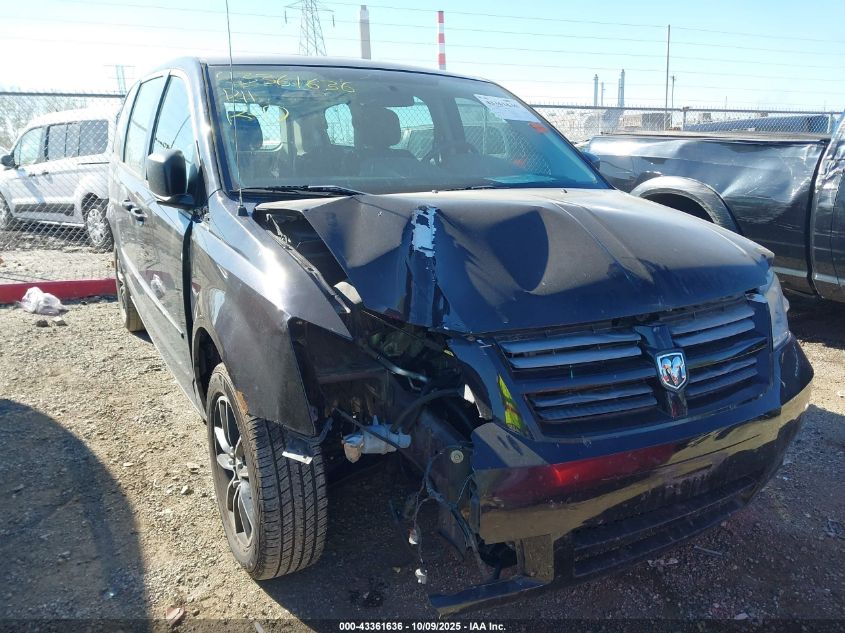 2010 Dodge Grand Caravan Se VIN: 2D4RN4DE8AR390362 Lot: 43361636