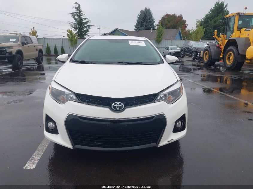 2014 Toyota Corolla S Plus VIN: 5YFBURHE1EP148804 Lot: 43361661