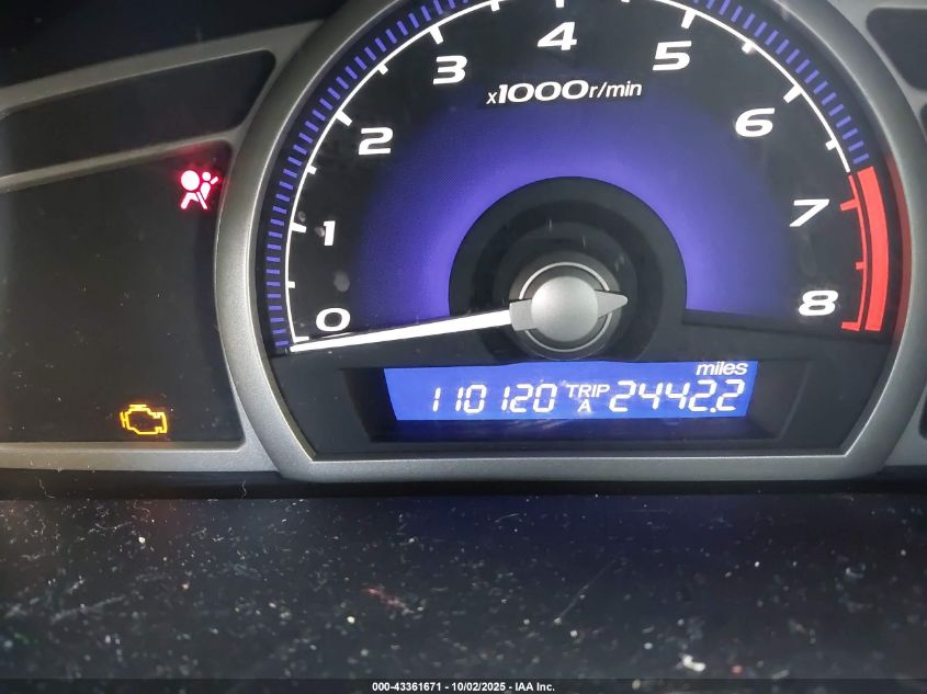 2009 Honda Civic Lx VIN: 19XFA16579E048003 Lot: 43361671