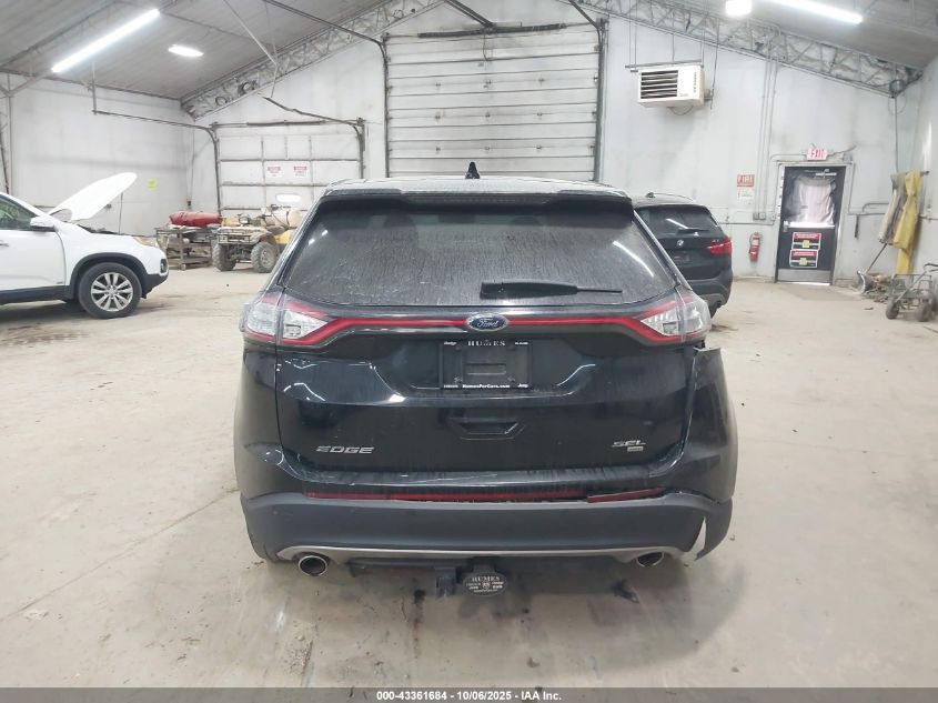 2017 Ford Edge Sel VIN: 2FMPK4J82HBB61167 Lot: 43361684
