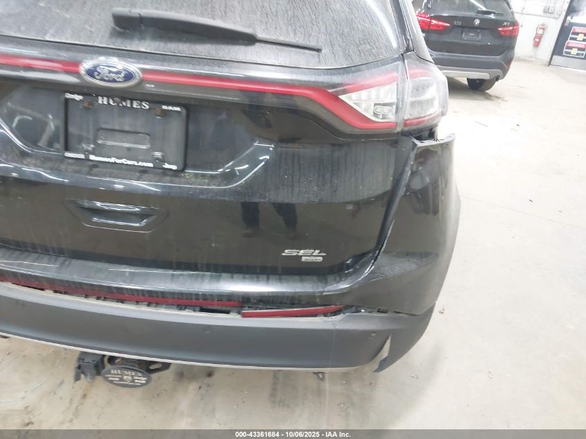 2017 Ford Edge Sel VIN: 2FMPK4J82HBB61167 Lot: 43361684