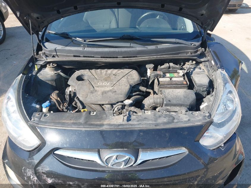 2012 Hyundai Accent Se VIN: KMHCU5AE2CU018033 Lot: 43361701