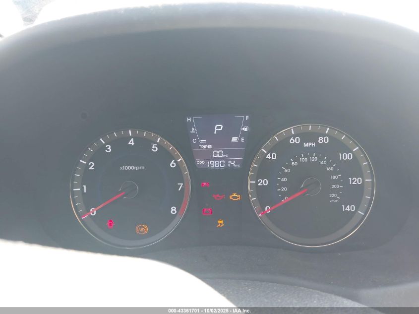 2012 Hyundai Accent Se VIN: KMHCU5AE2CU018033 Lot: 43361701