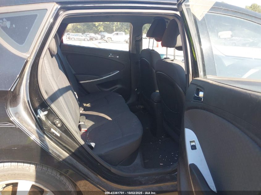 2012 Hyundai Accent Se VIN: KMHCU5AE2CU018033 Lot: 43361701