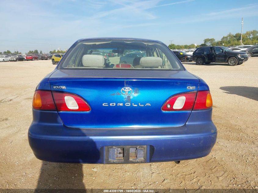 1999 Toyota Corolla Ce VIN: 1NXBR12E9XZ151074 Lot: 43361709