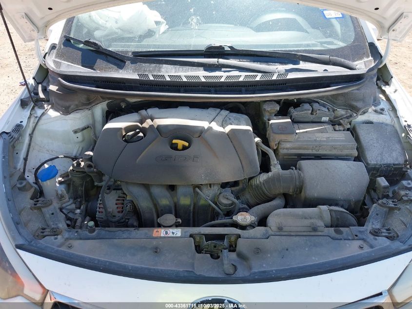 2016 Kia Forte Lx VIN: KNAFK5A88G5527090 Lot: 43361715