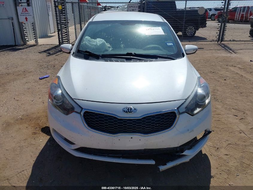 2016 Kia Forte Lx VIN: KNAFK5A88G5527090 Lot: 43361715