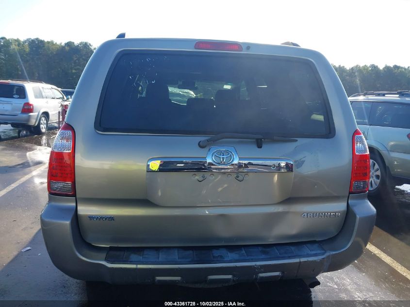 2006 Toyota 4Runner Sr5 V6 VIN: JTEZU14R760076202 Lot: 43361728