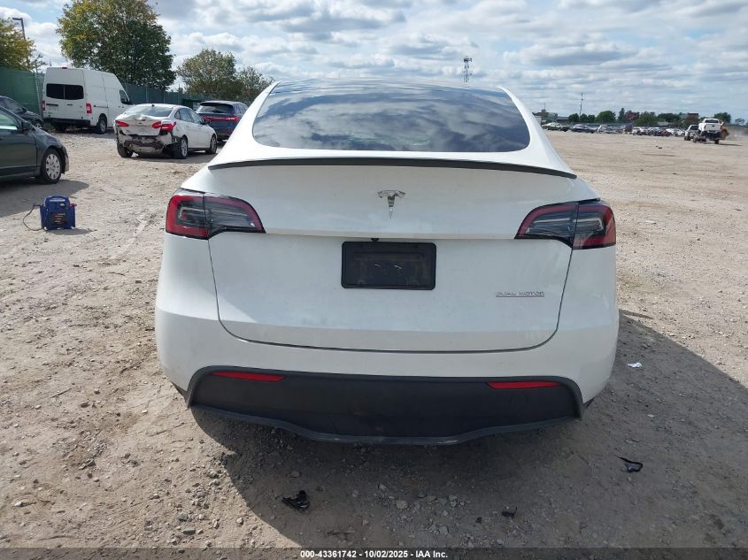 2023 Tesla Model Y Performance Dual Motor All-Wheel Drive VIN: 7SAYGDEF0PF601457 Lot: 43361742