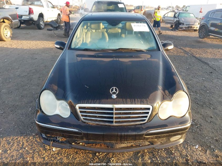 2006 Mercedes-Benz C 230 Sport VIN: WDBRF52H26F781243 Lot: 43361750