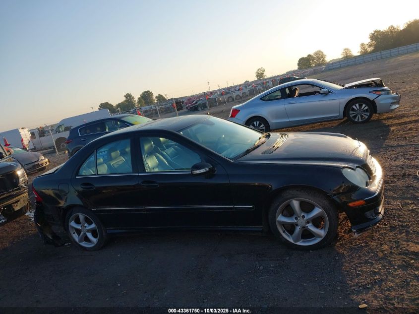 2006 Mercedes-Benz C 230 Sport VIN: WDBRF52H26F781243 Lot: 43361750