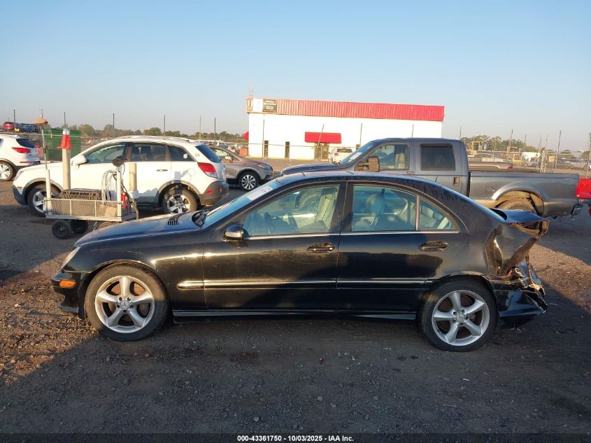 2006 Mercedes-Benz C 230 Sport VIN: WDBRF52H26F781243 Lot: 43361750