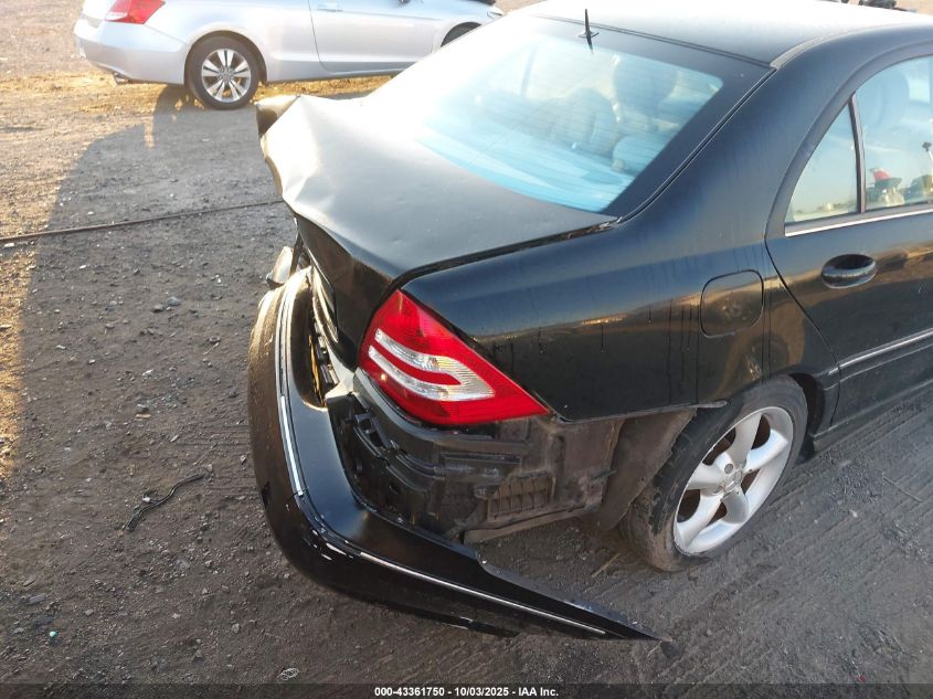 2006 Mercedes-Benz C 230 Sport VIN: WDBRF52H26F781243 Lot: 43361750