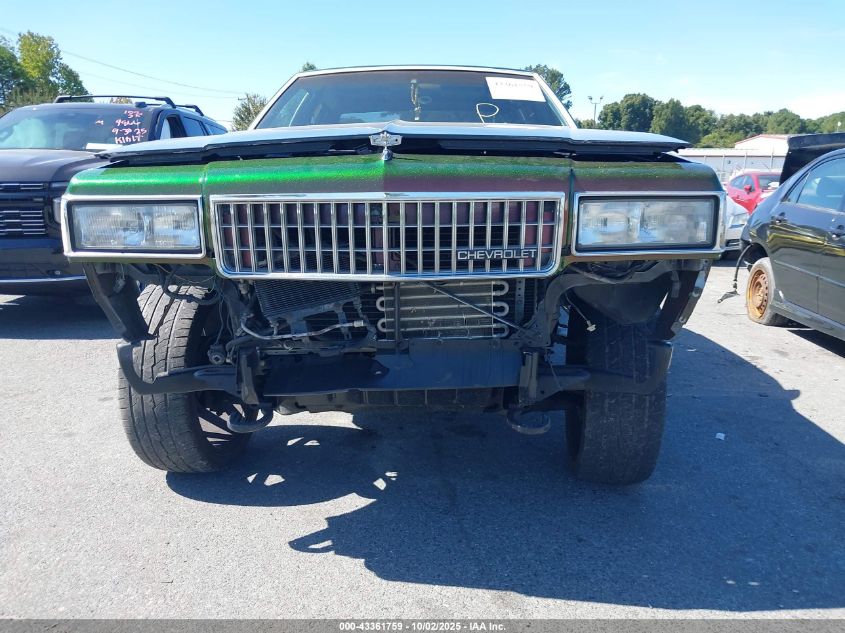 1989 Chevrolet Caprice Classic VIN: 1G1BN51E3KA150076 Lot: 43361759