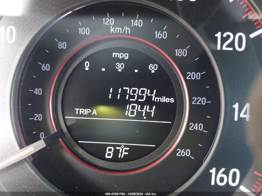 2017 Honda Accord Sport Se VIN: 1HGCR2F17HA203974 Lot: 43361764