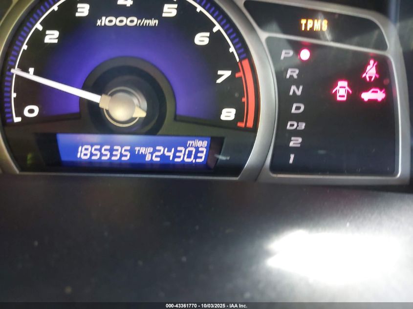 2009 Honda Civic Lx VIN: 2HGFA16509H323393 Lot: 43361770