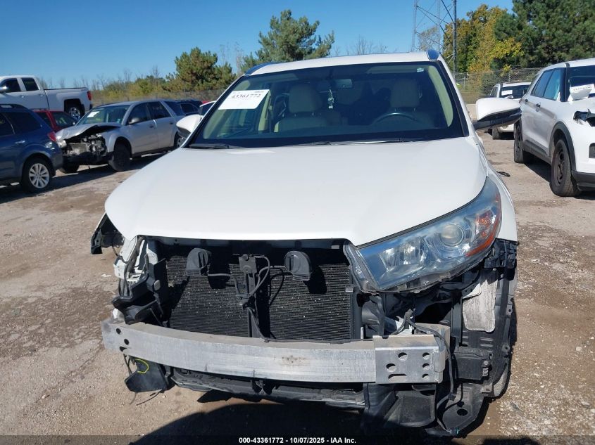 2016 Toyota Highlander Xle V6 VIN: 5TDJKRFH1GS283130 Lot: 43361772