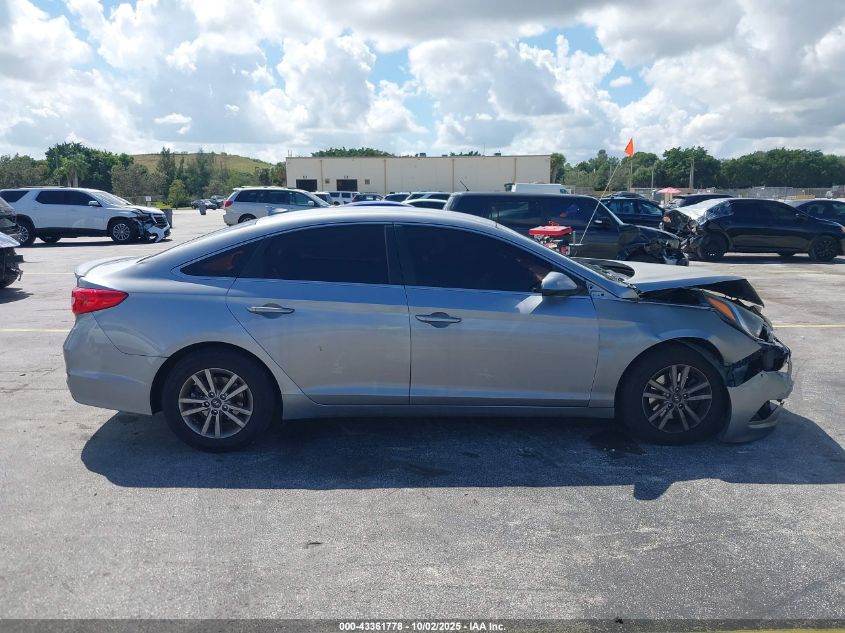 2017 Hyundai Sonata VIN: 5NPE24AFXHH566871 Lot: 43361778