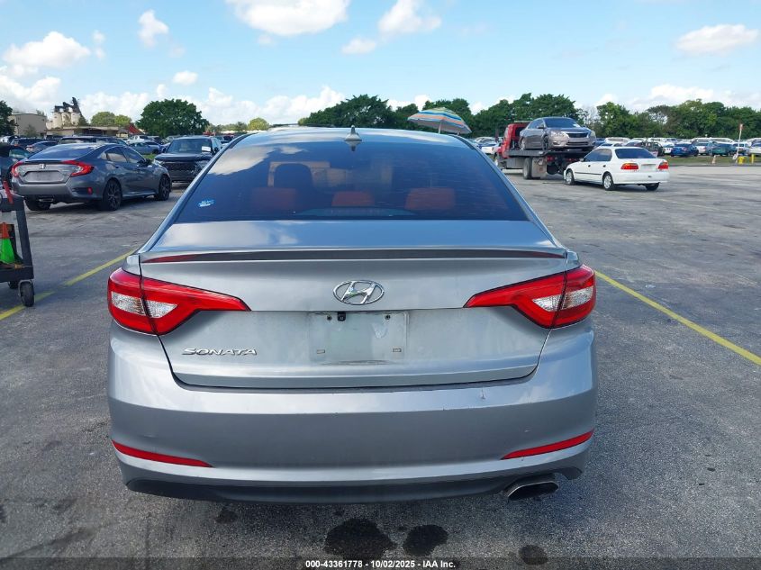2017 Hyundai Sonata VIN: 5NPE24AFXHH566871 Lot: 43361778