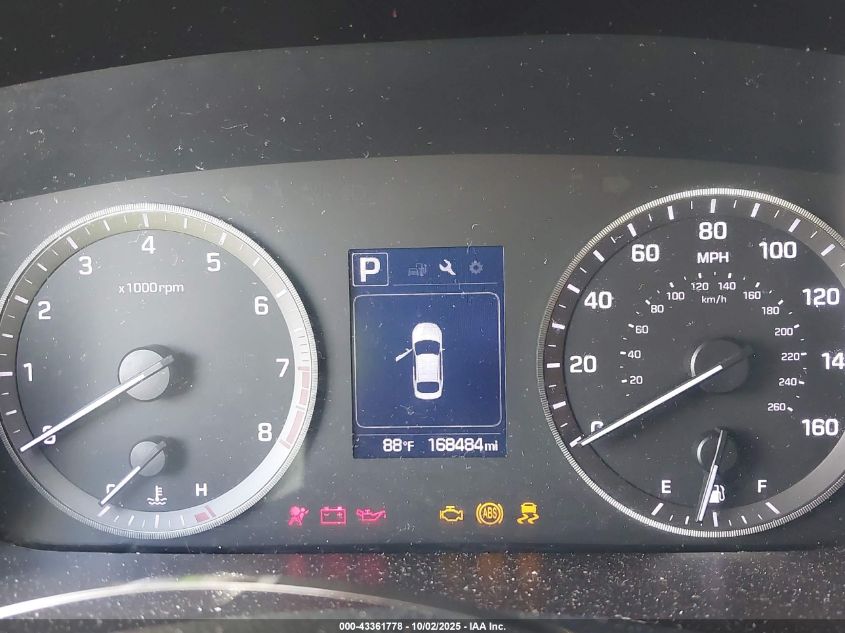 2017 Hyundai Sonata VIN: 5NPE24AFXHH566871 Lot: 43361778