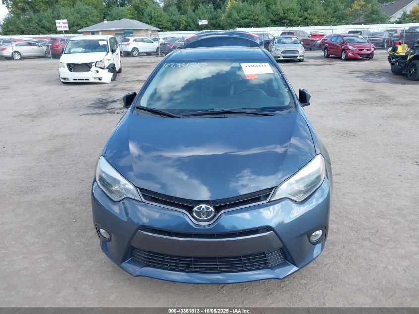 2016 Toyota Corolla Le Premium VIN: 2T1BURHE5GC684903 Lot: 43361813