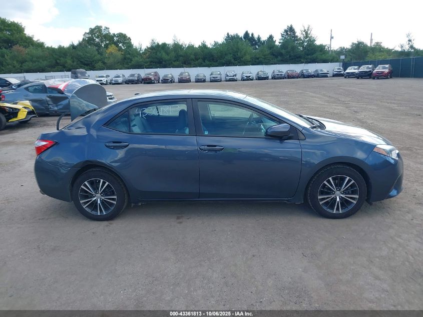 2016 Toyota Corolla Le Premium VIN: 2T1BURHE5GC684903 Lot: 43361813