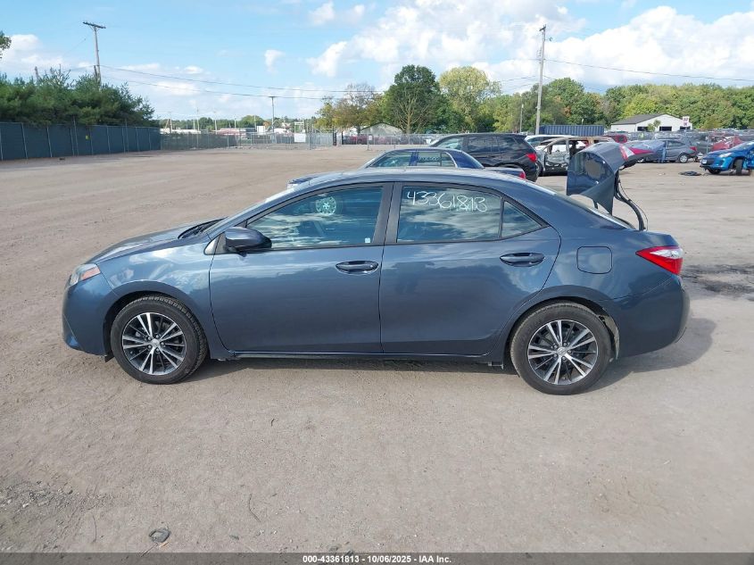 2016 Toyota Corolla Le Premium VIN: 2T1BURHE5GC684903 Lot: 43361813
