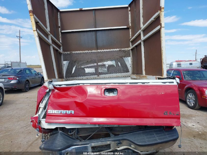 2006 GMC Sierra 2500Hd Sle1 VIN: 1GTHC29U36E254955 Lot: 43361818