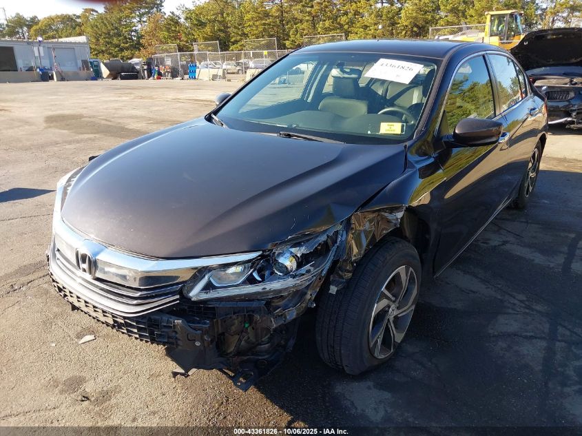 2017 Honda Accord Lx VIN: 1HGCR2F33HA213015 Lot: 43361826