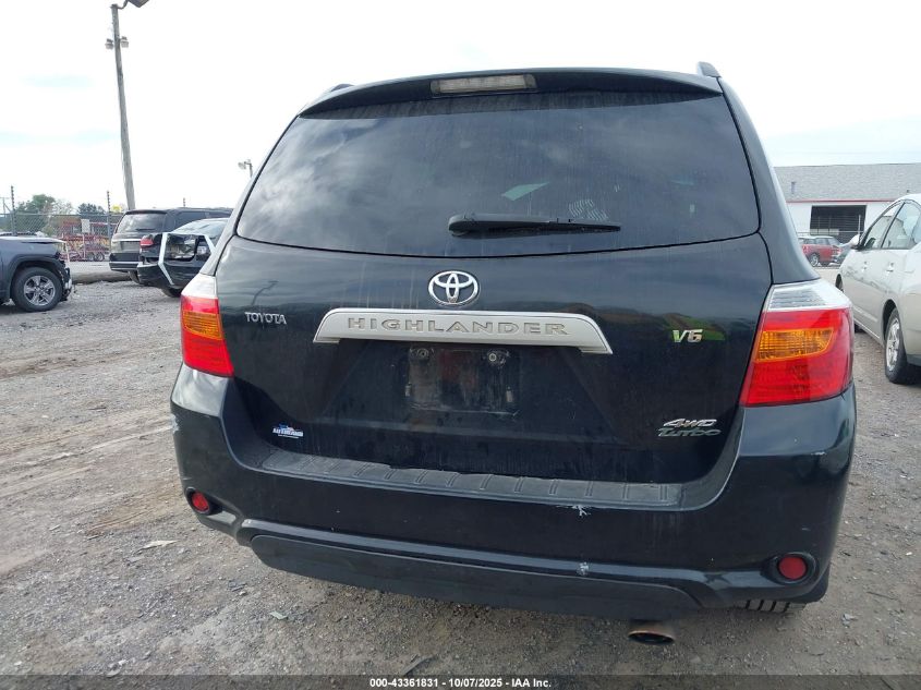 2008 Toyota Highlander VIN: JTEES41A182024219 Lot: 43361831