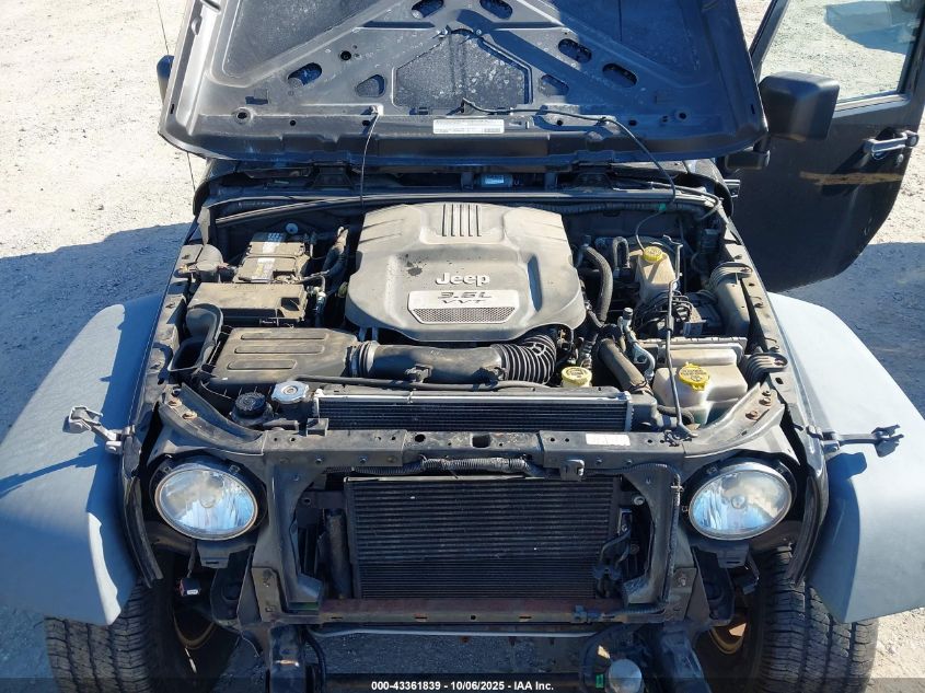 2012 Jeep Wrangler Sport VIN: 1C4GJWAG3CL239118 Lot: 43361839