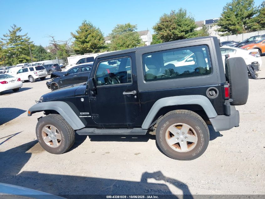 2012 Jeep Wrangler Sport VIN: 1C4GJWAG3CL239118 Lot: 43361839