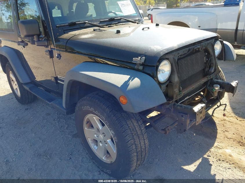 2012 Jeep Wrangler Sport VIN: 1C4GJWAG3CL239118 Lot: 43361839