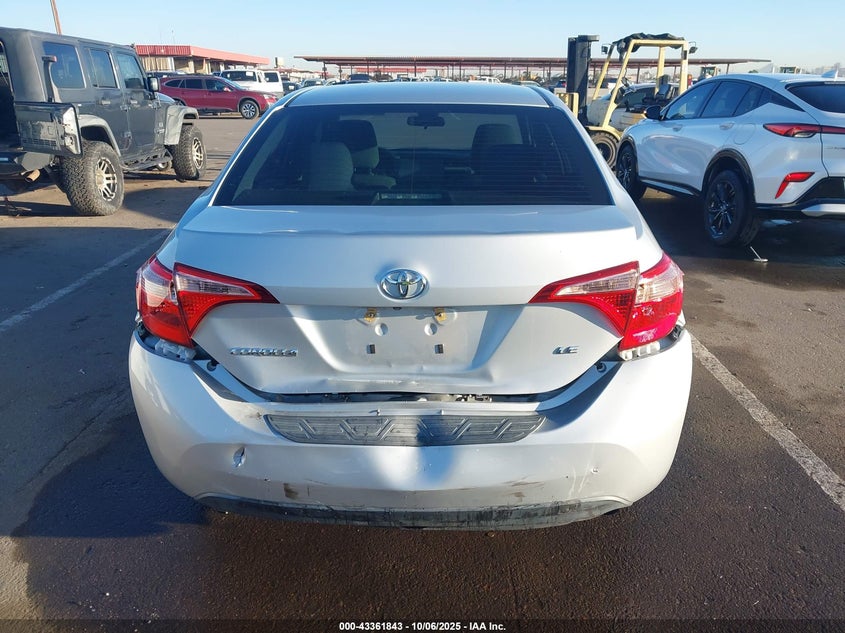 2017 TOYOTA COROLLA LE 2T1BURHEXHC868445