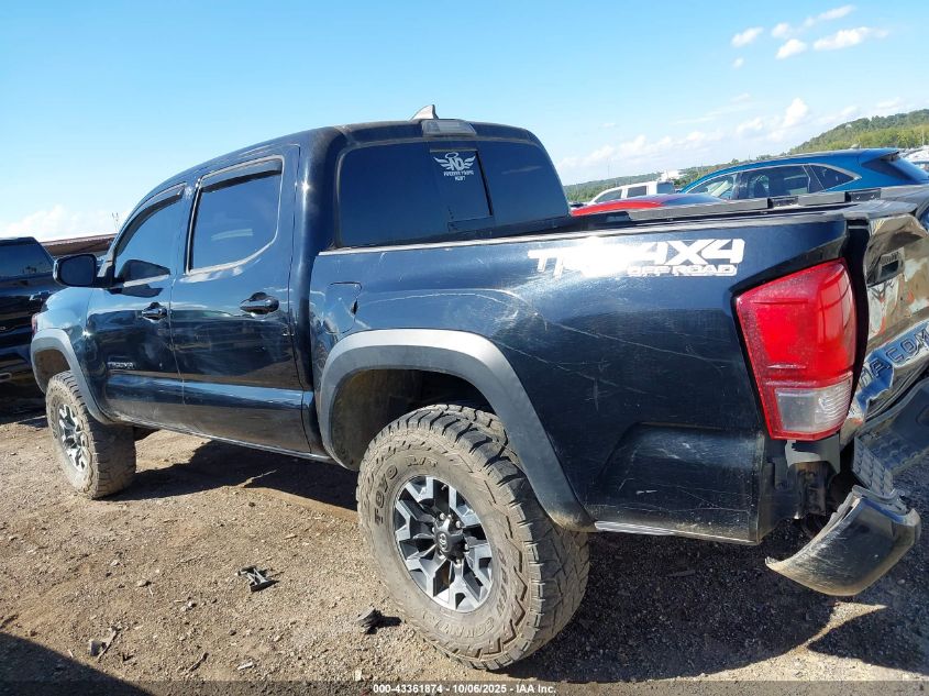 2017 Toyota Tacoma Trd Off Road VIN: 5TFCZ5AN2HX120475 Lot: 43361874